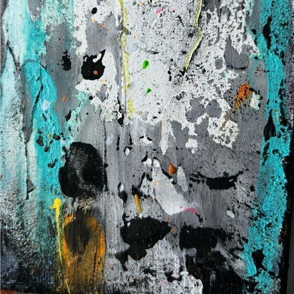 Modern Acrylic Painting on Canvas 16*20 inches Wall Art - Picture 5 of 6